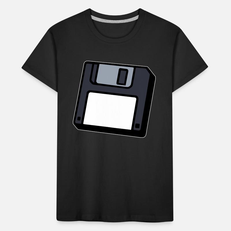 Floppy Disk Retro Symbol Computer Kids' Premium Organic T-Shirt