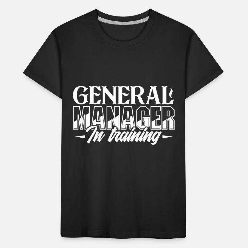 General Manager General Manager In Training Kids' Premium Organic T-Shirt
