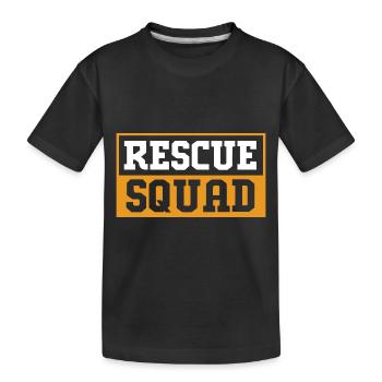 Katzenrettung Tierrechte Tierrettung Tierheim - Kinder Premium Bio T-Shirt - Schwarz - Vorne