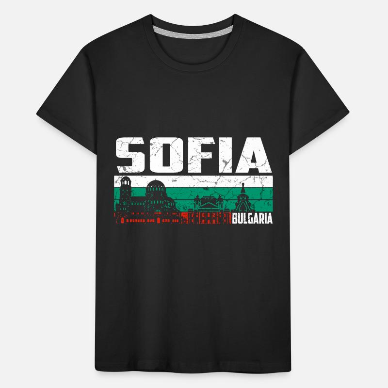Sofia Bulgaria Kids' Premium Organic T-Shirt