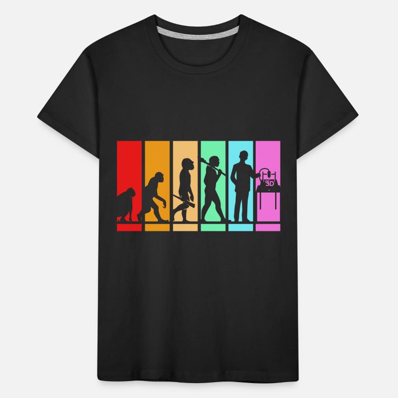 Impression 3D T-shirt bio Premium Enfant