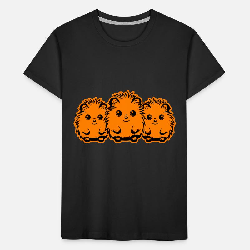 Hérisson Mignon Mignon Bébé T-shirt bio Premium Enfant