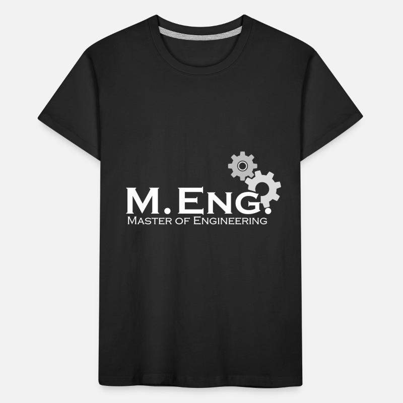 Master of Engineering Engineer M.Eng. l'obtention du diplôme T-shirt bio Premium Enfant