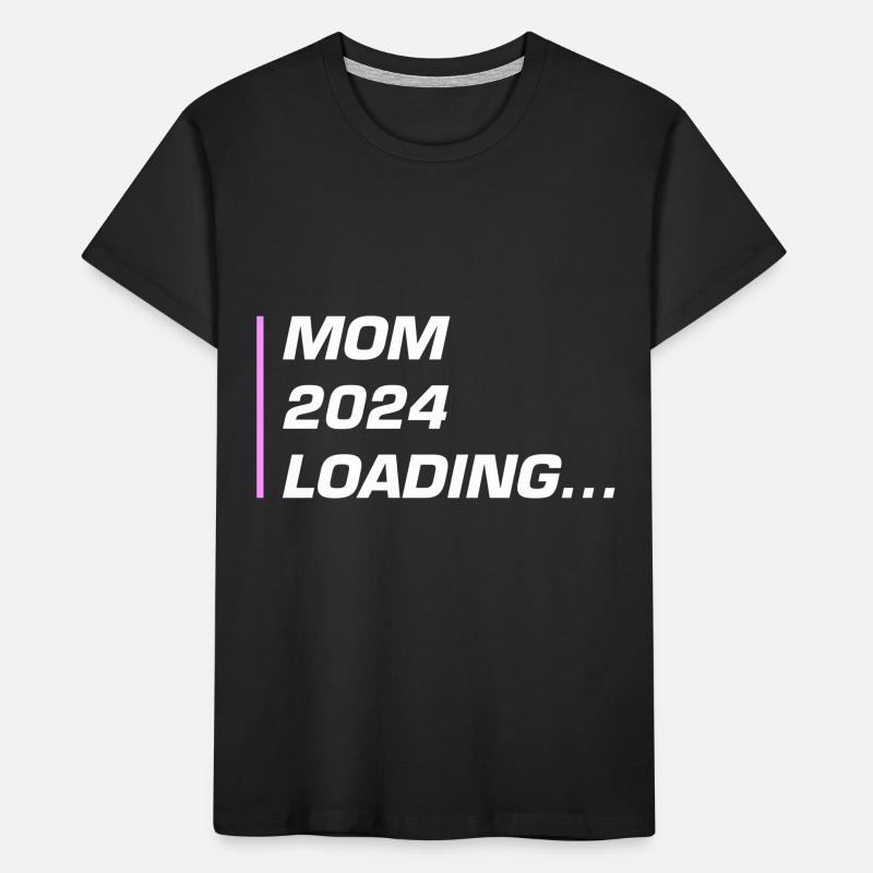 Mama 2024 Loading Mom Kinder Premium Bio T-Shirt