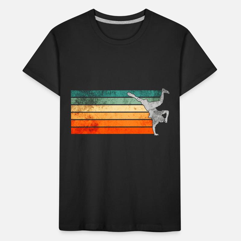 Breakdance Breakdancer Rétro T-shirt bio Premium Enfant