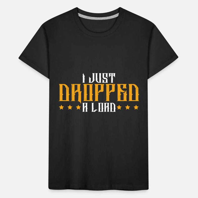 Trucker Cool Saying Kids' Premium Organic T-Shirt