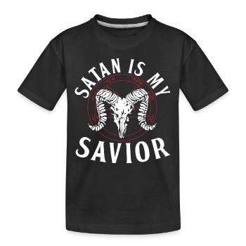 Satanists - Kids' Premium Organic T-Shirt - black - Front