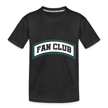 Membre du Fan Club - T-shirt bio Premium Enfant - noir - Devant