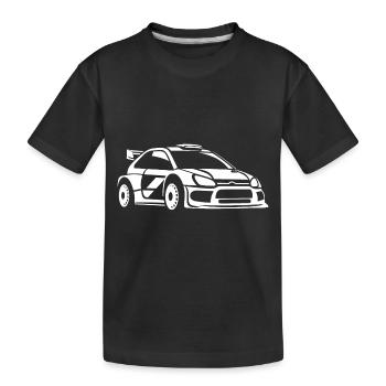 Voiutre de rallye - T-shirt bio Premium Enfant - noir - Devant