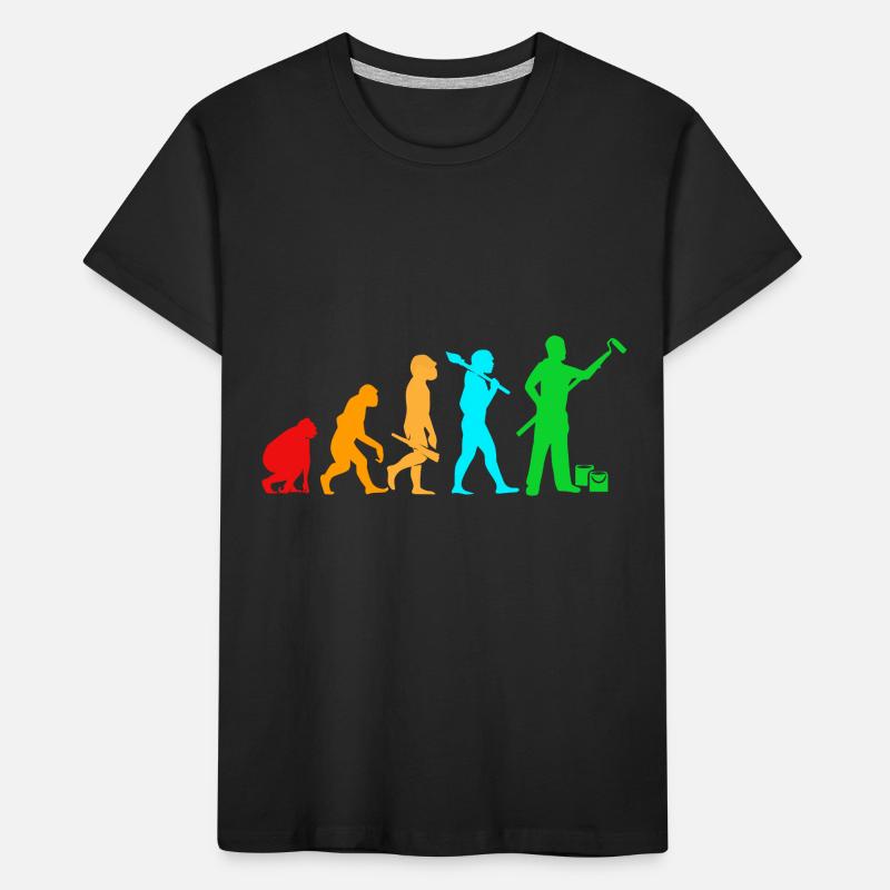 Painter Evolution Kids' Premium Organic T-Shirt