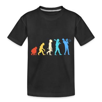Trombone - T-shirt bio Premium Enfant - noir - Devant