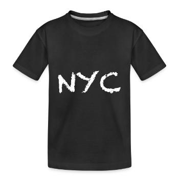 New York City, NYC - T-shirt bio Premium Enfant - noir - Devant