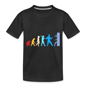 Wing Chun - Kinder Premium Bio T-Shirt - Schwarz - Vorne