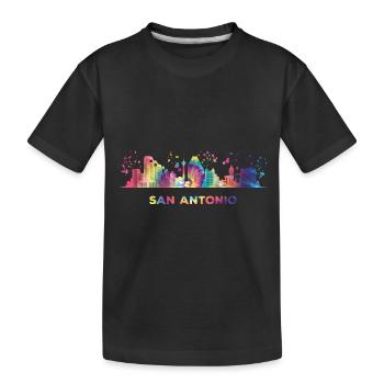 Horizon de San Antonian San Antonio - T-shirt bio Premium Enfant - noir - Devant