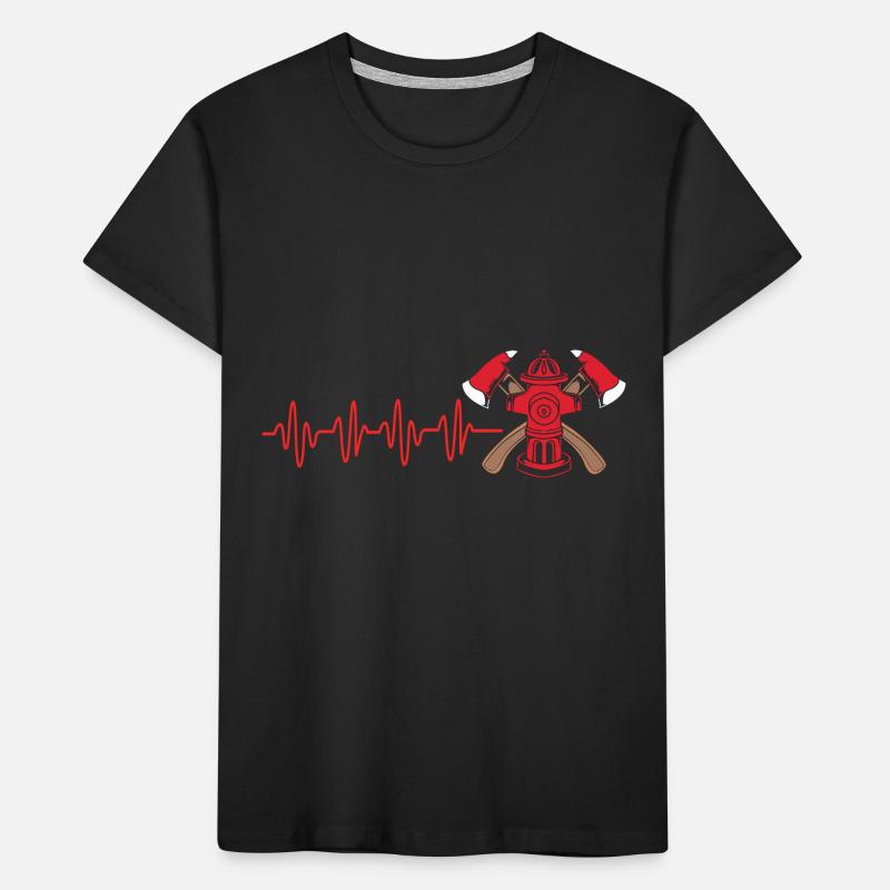 Pompier Pompier T-shirt bio Premium Enfant
