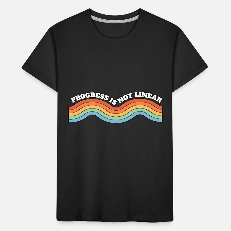 Les progrès accélérés des enseignants ne sont pas linéaires BSBA RBT ABA T-shirt bio Premium Enfant