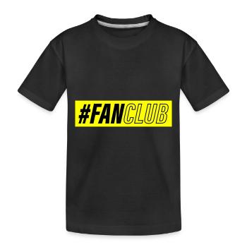 Fan Club Verein - T-shirt bio Premium Enfant - noir - Devant