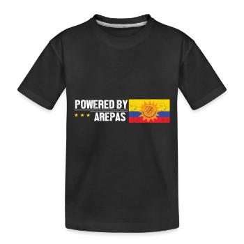 Colombie - T-shirt bio Premium Enfant - noir - Devant