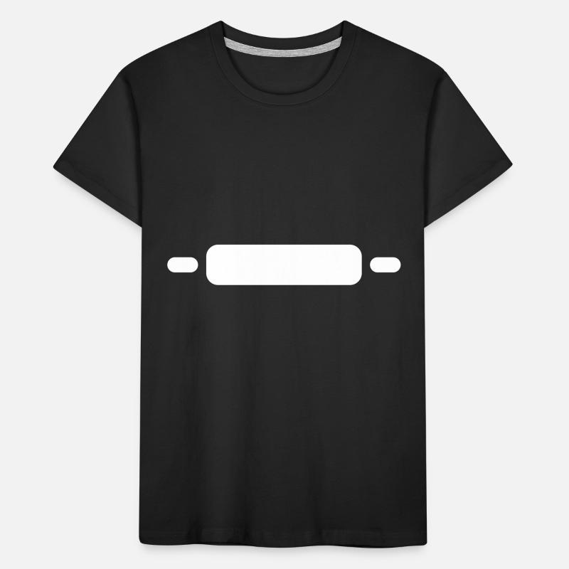 Kitchen roll rolling pin Kids' Premium Organic T-Shirt