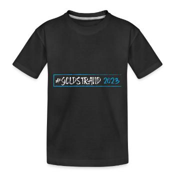 Sables d’or 2023 (Garantie du prix le plus bas) - T-shirt bio Premium Enfant - noir - Devant