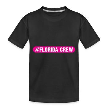 Équipage de Floride - T-shirt bio Premium Enfant - noir - Devant