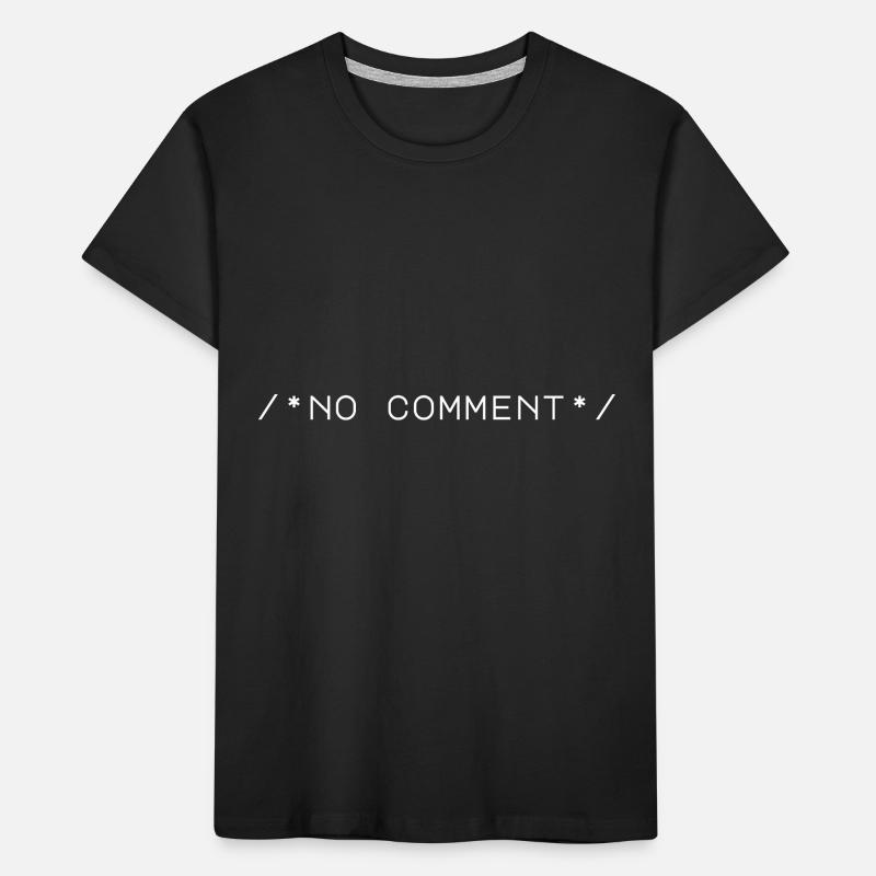 Ordinateur Travail Informatique Codeur Code Nerd Monstre Informatique T-shirt bio Premium Enfant