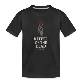 Cadavre Science Humour noir Mort Positif - T-shirt bio Premium Enfant - noir - Devant