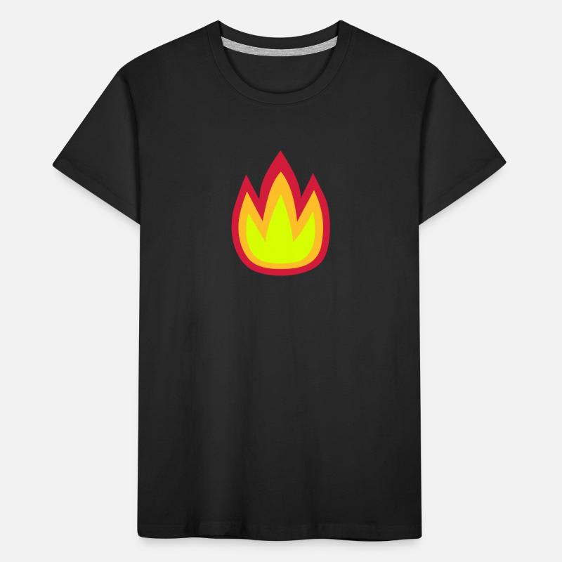 Fire Kids' Premium Organic T-Shirt
