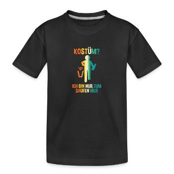 Jecken Carnival Carnival - Kids' Premium Organic T-Shirt - black - Front