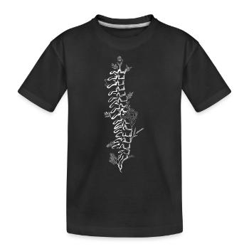 Physiothérapie Physiothérapeute Chiropracteur Chiro - T-shirt bio Premium Enfant - noir - Devant