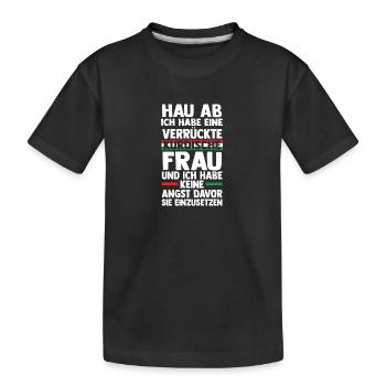 Kurds Kurdistan - Kids' Premium Organic T-Shirt - black - Front