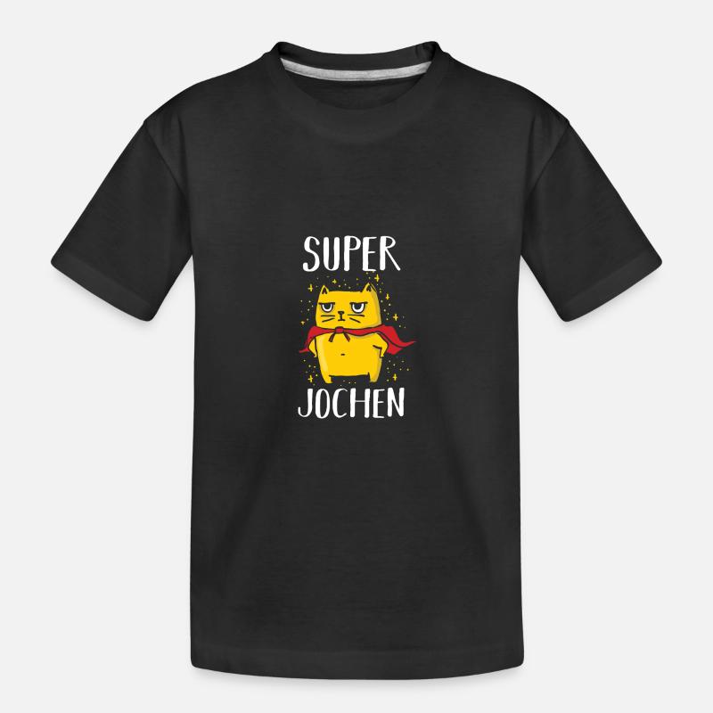 Jochen - Kinder Premium Bio T-Shirt - Schwarz