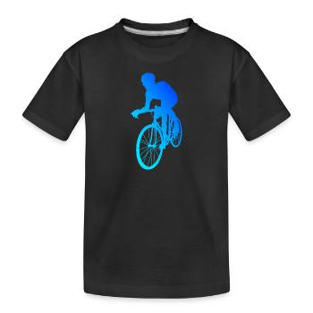 Road Bike Men's Road Bike Road Bike Women Road Bike - Kids' Premium Organic T-Shirt - black - Front