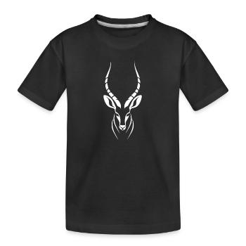 Antilope - T-shirt bio Premium Enfant - noir - Devant