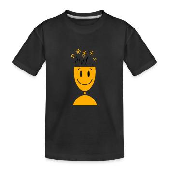 Joie - T-shirt bio Premium Enfant - noir - Devant