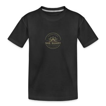 ELLE SUARY - T-shirt bio Premium Enfant - noir - Devant