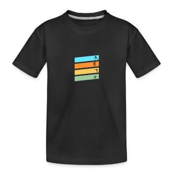 Fencing Fencing - Kids' Premium Organic T-Shirt - black - Front