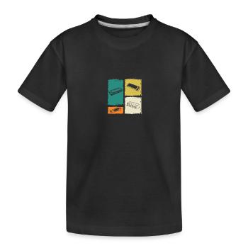 Harmonica Harmonica - T-shirt bio Premium Enfant - noir - Devant