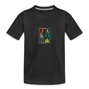 Jacob - T-shirt bio Premium Enfant - noir - Devant