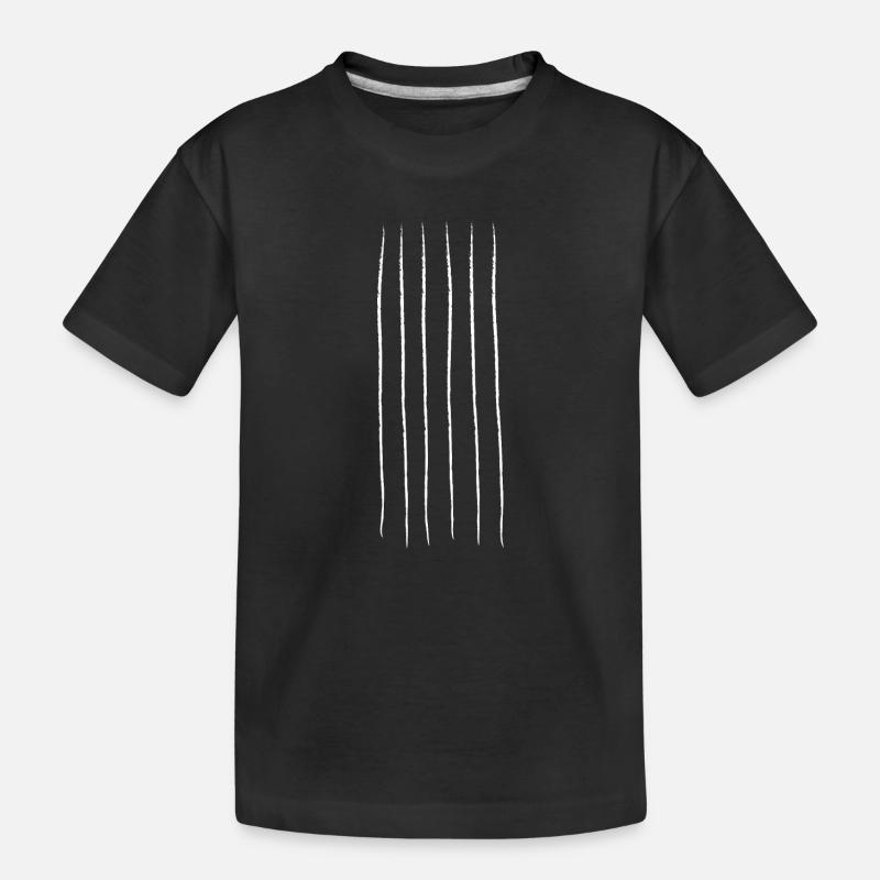 6 cordes - T-shirt bio Premium Enfant - noir