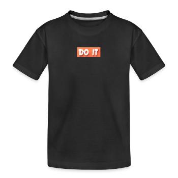 FAIS-LE! Personnalisable - T-shirt bio Premium Enfant - noir - Devant
