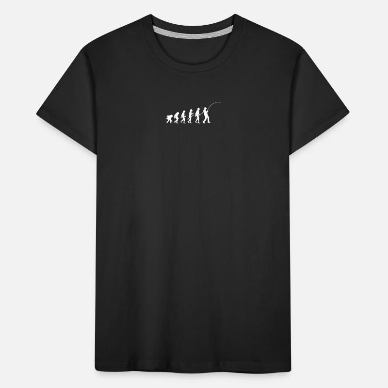 Silhouette du pêcheur Evolution T-shirt bio Premium Enfant