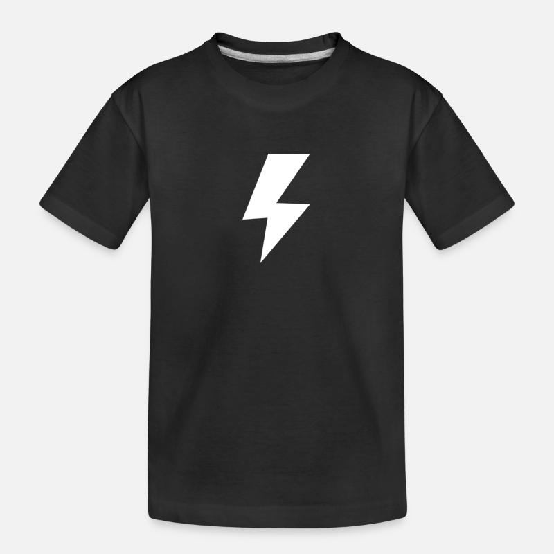 Éclair - T-shirt bio Premium Enfant - noir