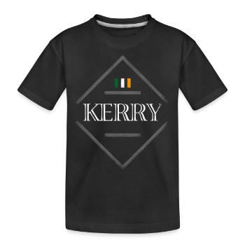 Kerry - Kinder Premium Bio T-Shirt - Schwarz - Vorne