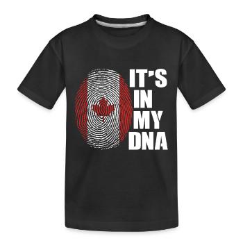Canada - T-shirt bio Premium Enfant - noir - Devant
