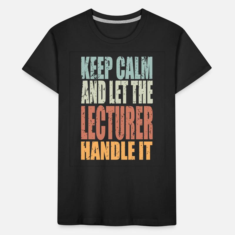 Keep Calm Editor Saying Editor Gift Kids' Premium Organic T-Shirt