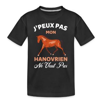 HANOVRIEN 2 - T-shirt bio Premium Enfant - noir - Devant