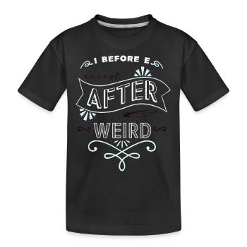 Écrire des livres littéraires Book Lover Novel Drive - T-shirt bio Premium Enfant - noir - Devant