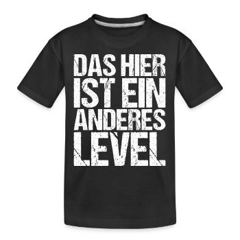 Dschungel survival outdoor bushcraft Geschenk - Kinder Premium Bio T-Shirt - Schwarz - Vorne