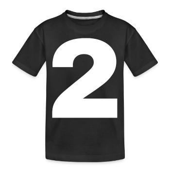 2 - T-shirt bio Premium Enfant - noir - Devant